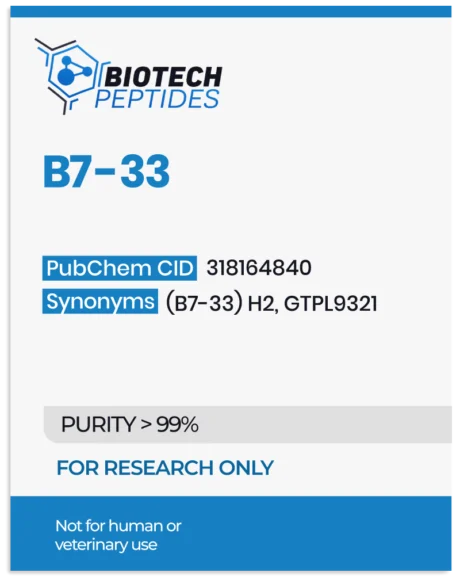 B7-33 Peptide 6mg